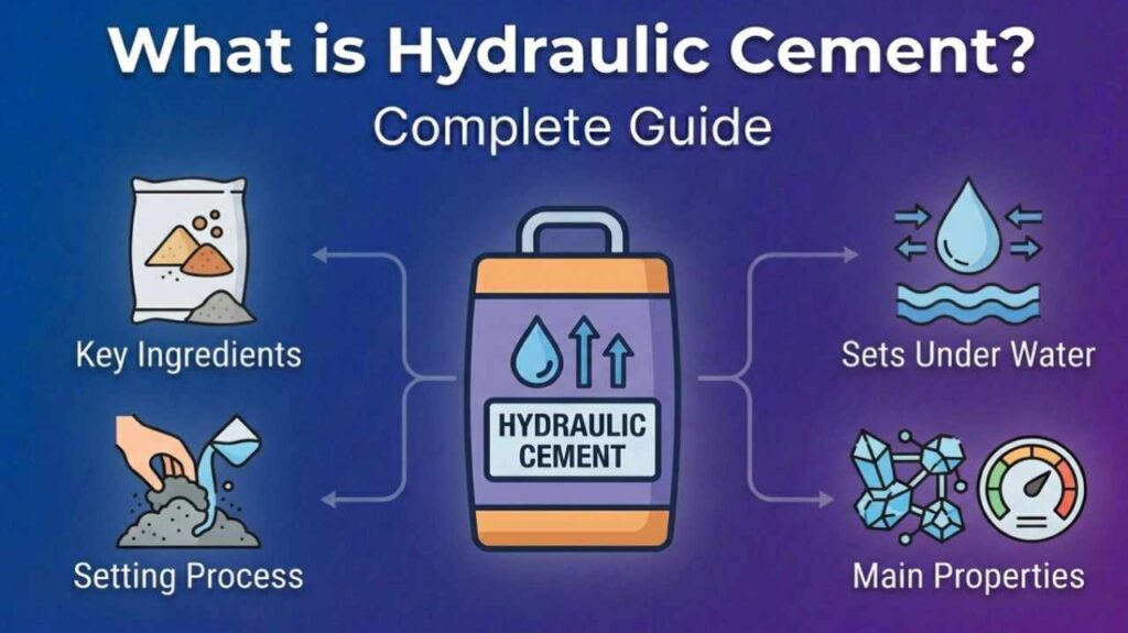 What is in Hydraulic Cement
