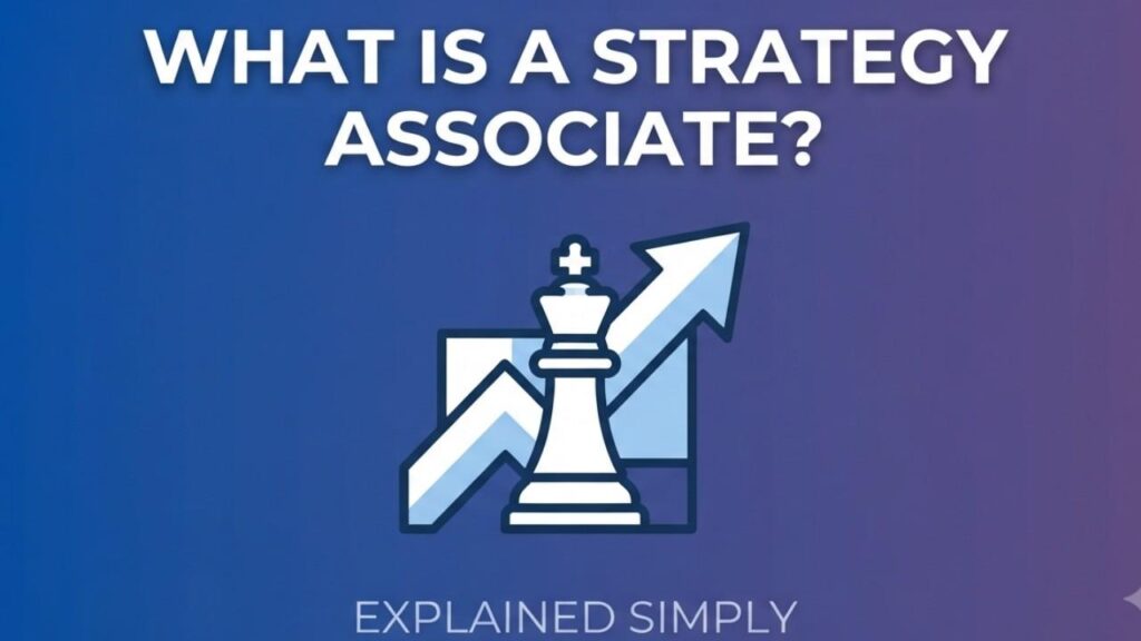 What is a Strategy Associate