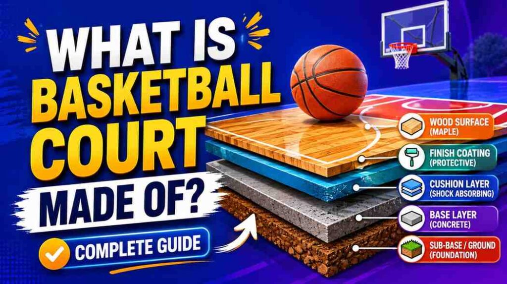 What Is Basketball Court Made Of