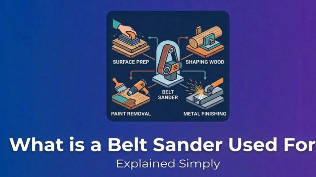 What Is the Belt Sander Used For