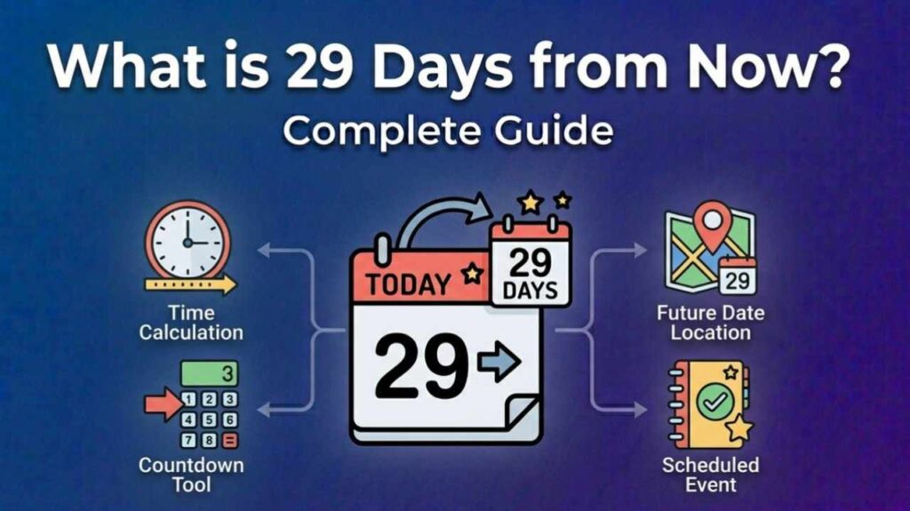 What is 29 Days from Now