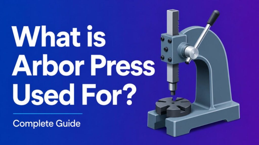 What is Arbor Press Used For