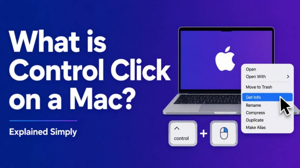 What is Control Click on a Mac