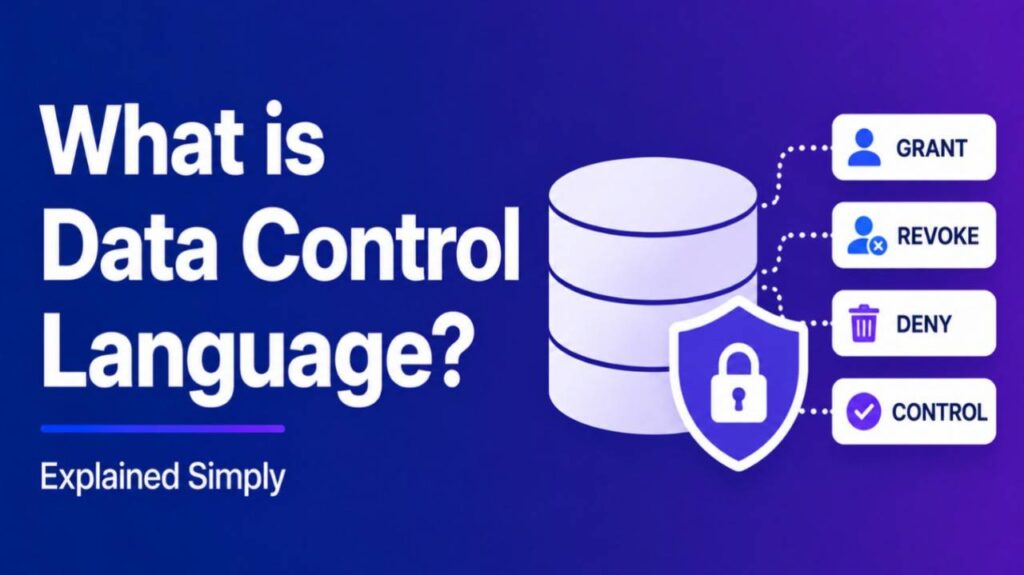 What is Data Control Language