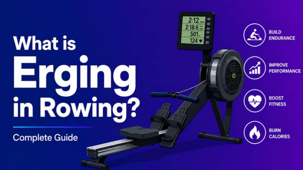 What is Erging in Rowing