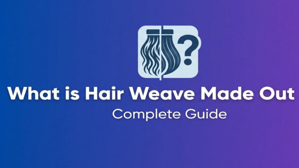 What is Hair Weave Made Out Of