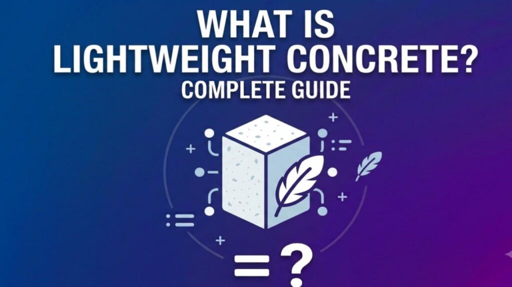 What is Lightweight Concrete
