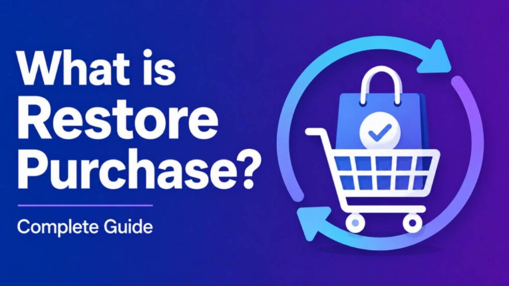 What is Restore Purchase