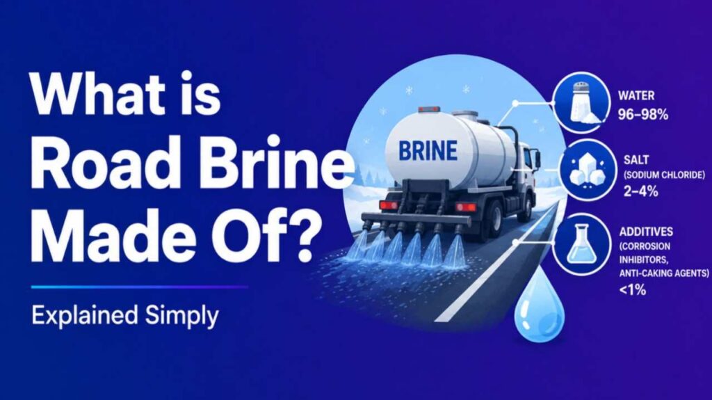 What is Road Brine Made Of