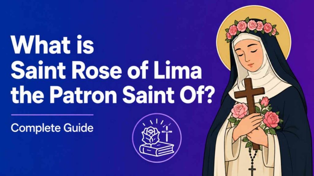 What is Saint Rose of Lima the Patron Saint Of