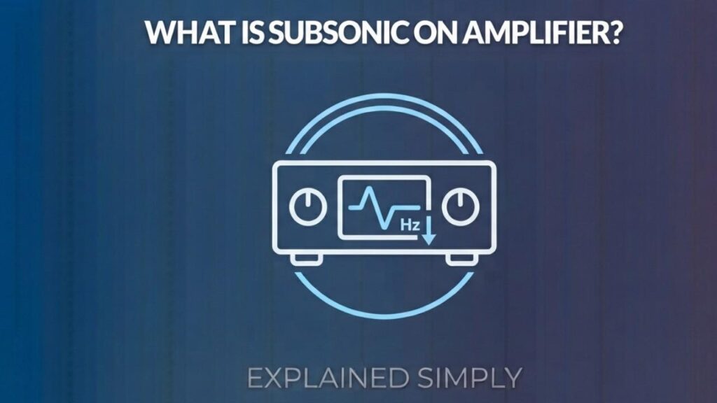What is Subsonic on Amplifier