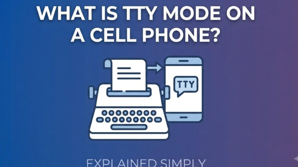 What is TTY Mode on a Cell Phone