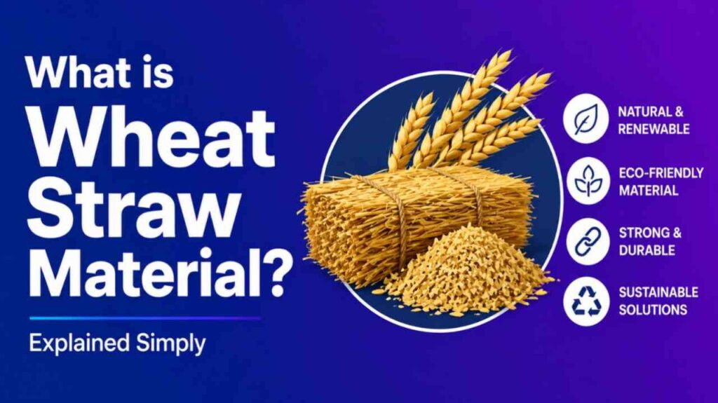 What is Wheat Straw Material