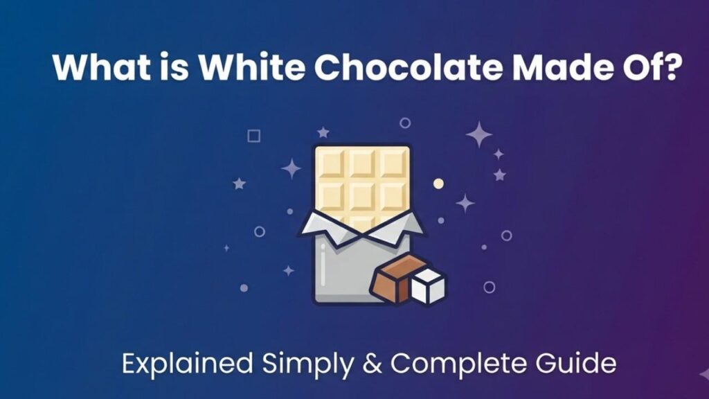What is White Chocolate Made Of