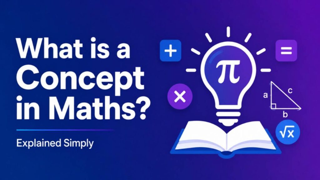 What is a Concept in Maths