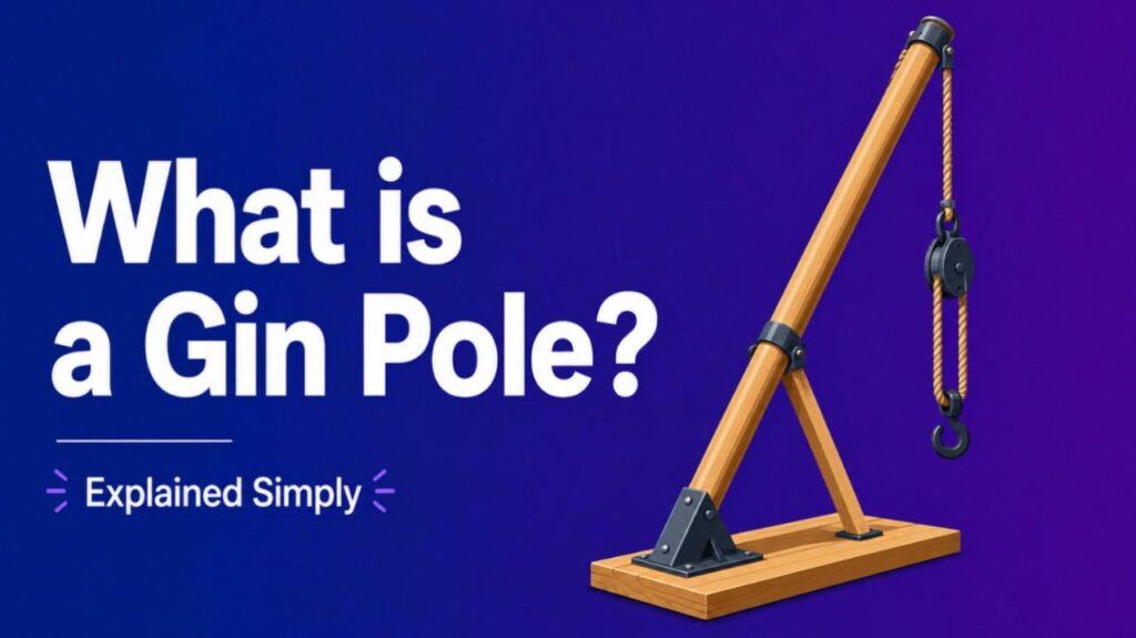 What is a Gin Pole