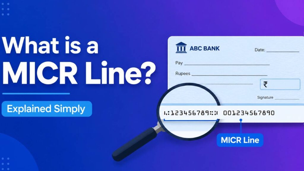 What is a MICR Line