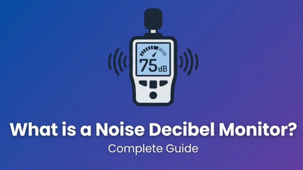 What is a Noise Decibel Monitor