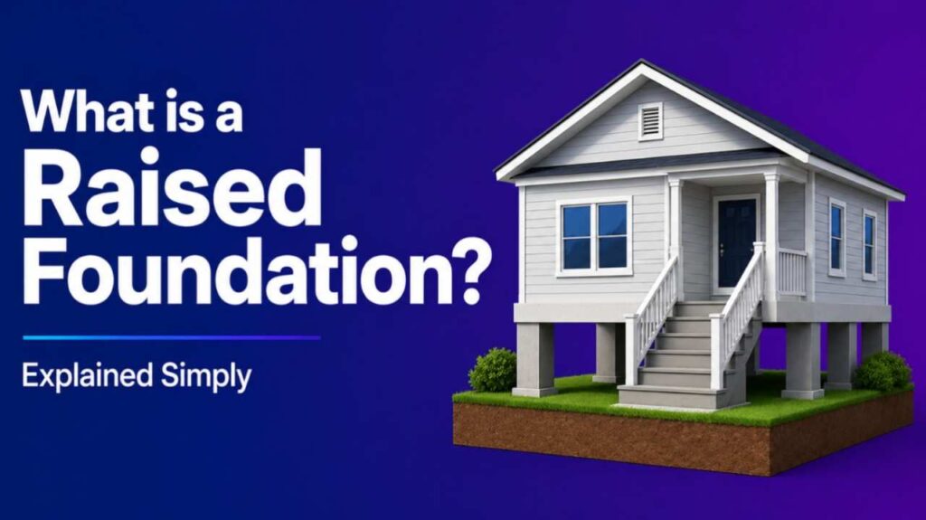 What is a Raised Foundation