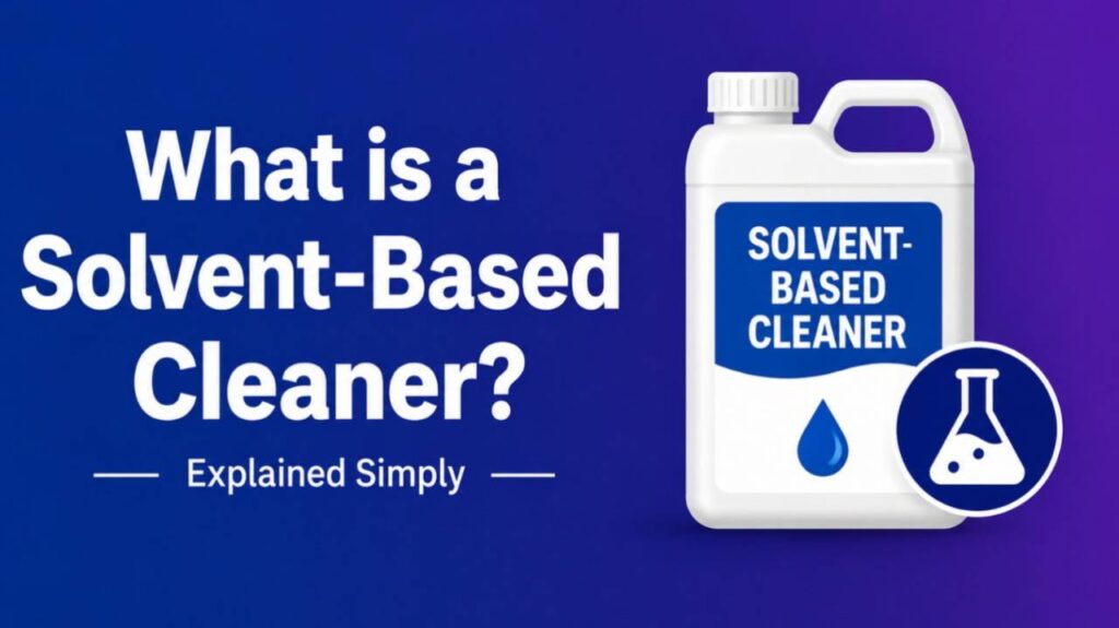 What is a Solvent-Based Cleaner