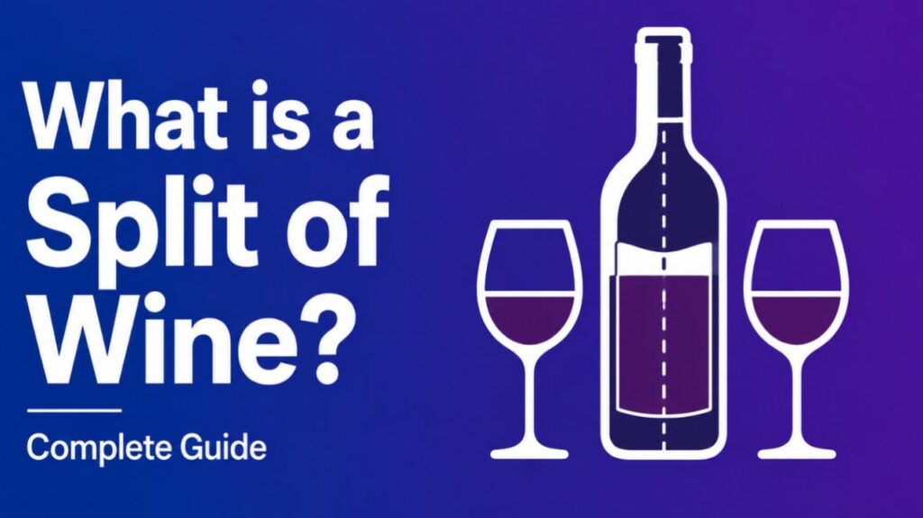 What is a Split of Wine