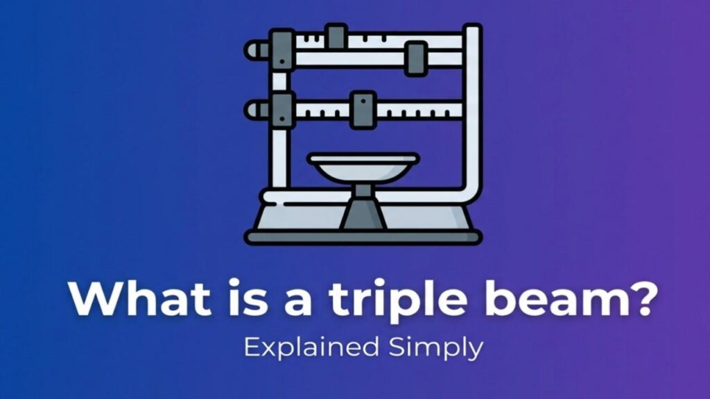 What is a triple beam
