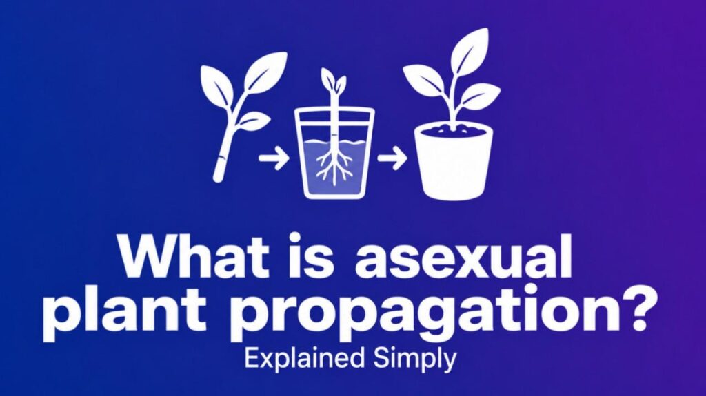 What is asexual plant propagation