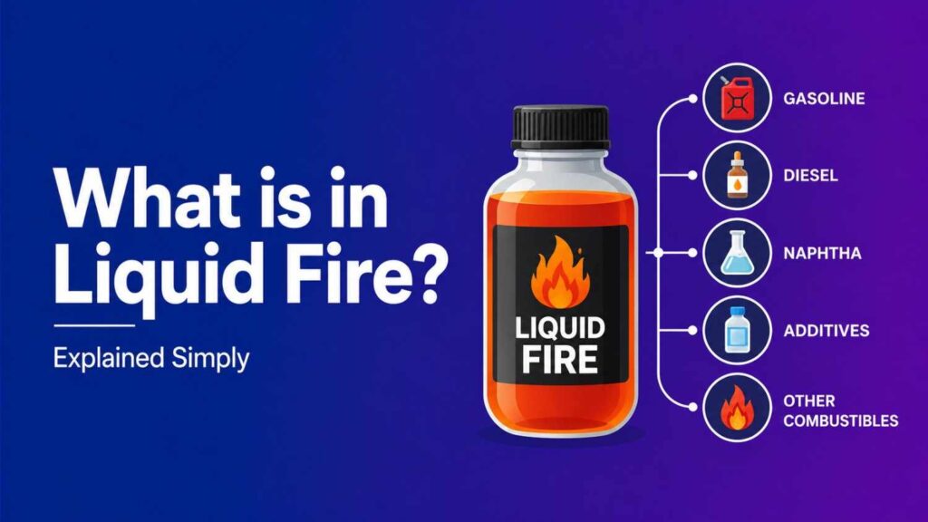 What is in Liquid Fire