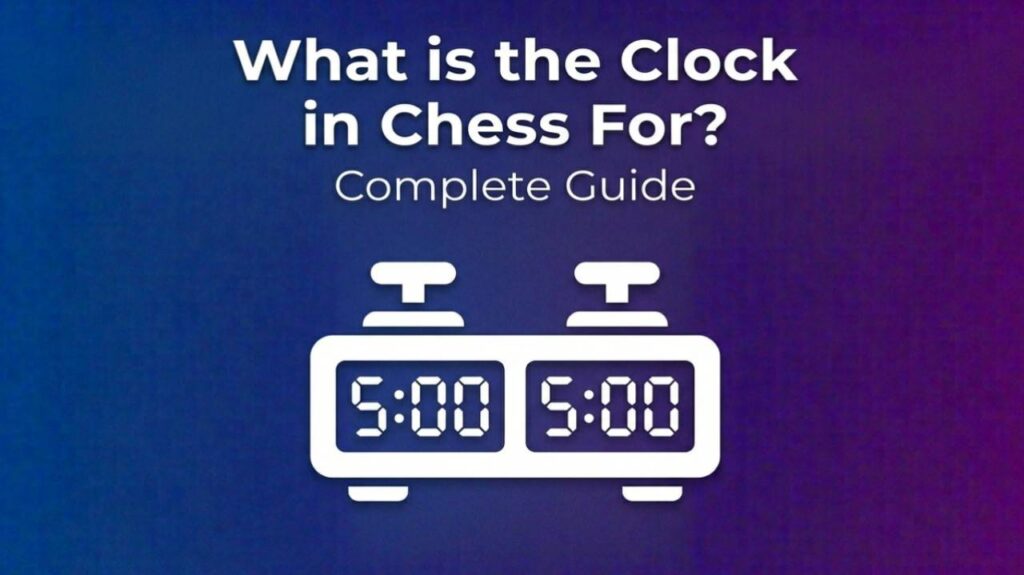 What is the Clock in Chess For