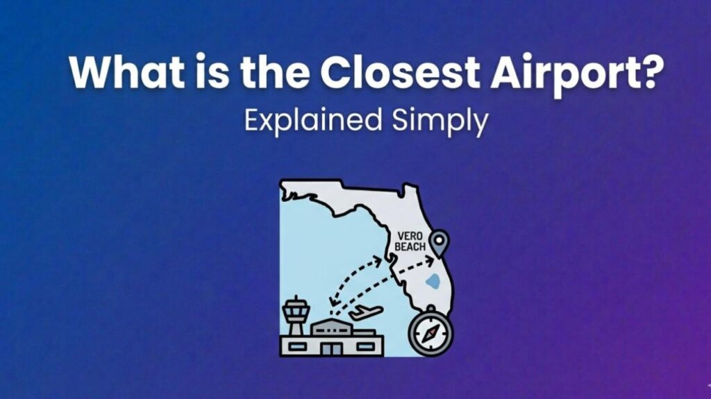 What is the Closest Airport to Vero Beach