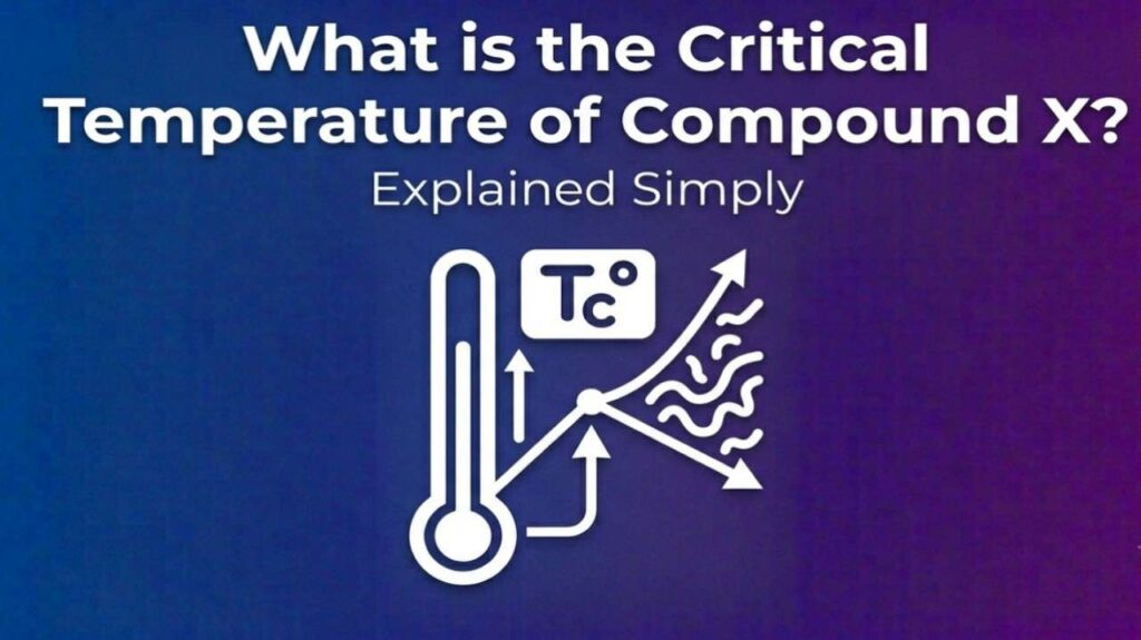 What is the Critical Temperature of Compound X