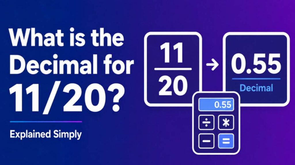What is the Decimal for 1120