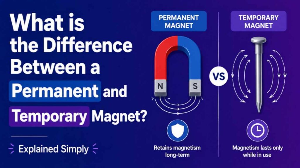 What is the Difference Between a Permanent and Temporary Magnet