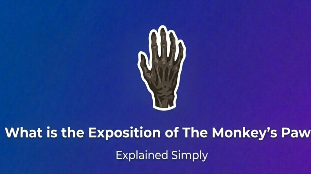 What is the Exposition of The Monkey’s Paw