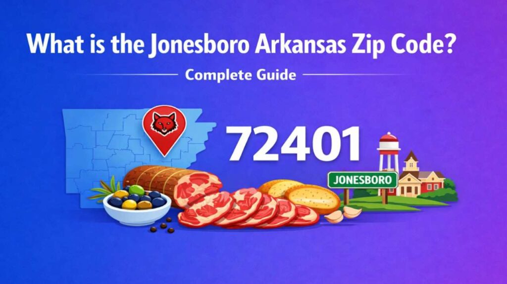 What is the Jonesboro Arkansas Zip Code