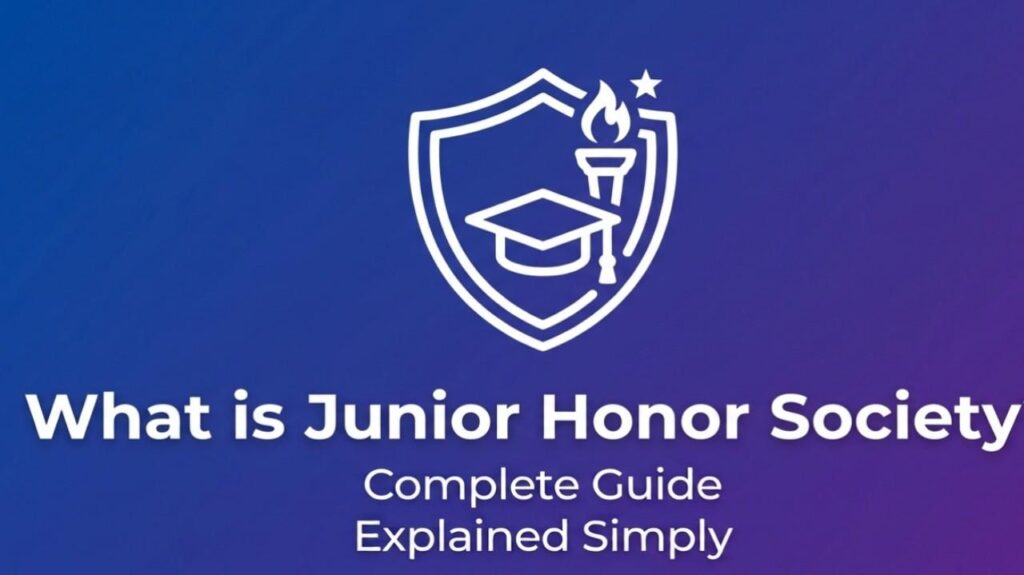 What is the Junior Honor Society