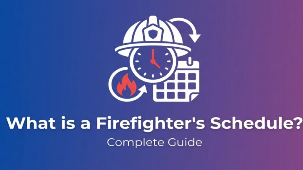 What is the Schedule of a Firefighter