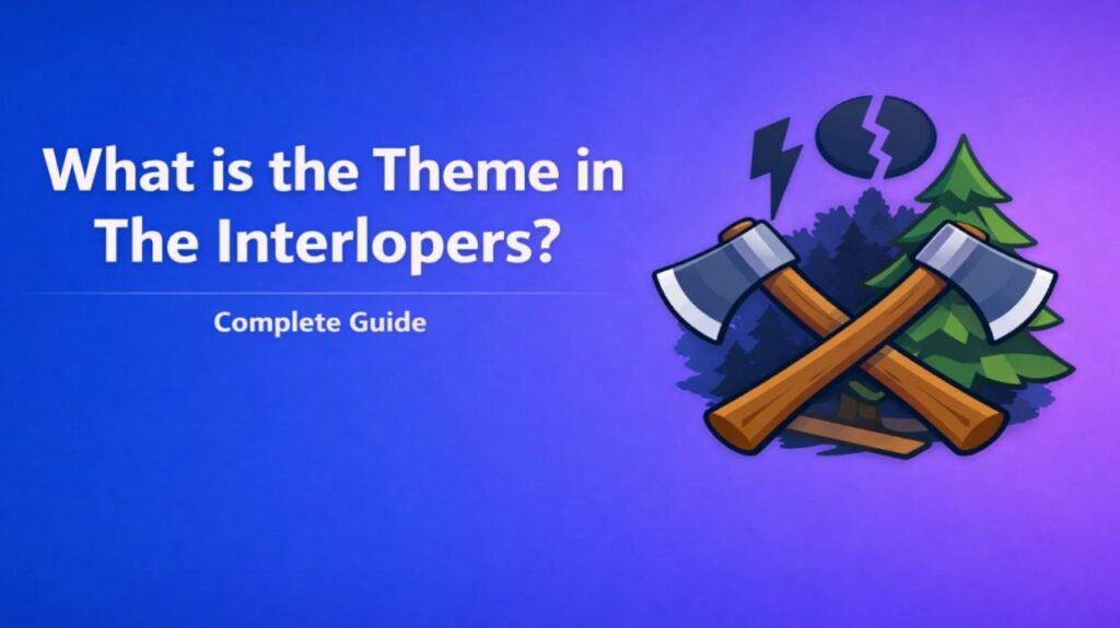 What is the Theme in The Interlopers