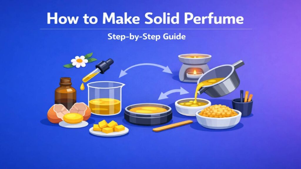 how to make solid perfume
