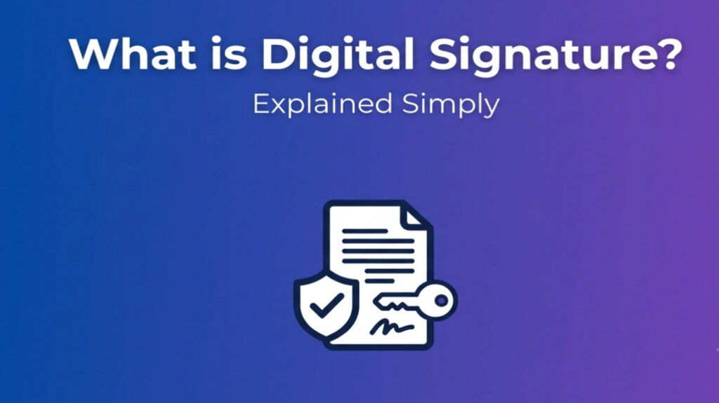 what is a digital signature