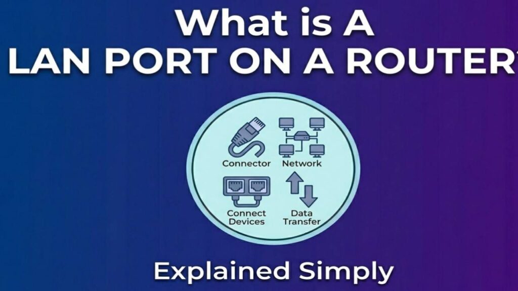 what is a lan port on a router