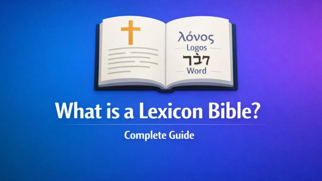 what is a lexicon bible