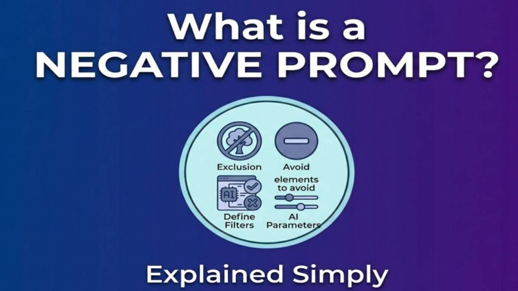 what is a negative prompt in ai