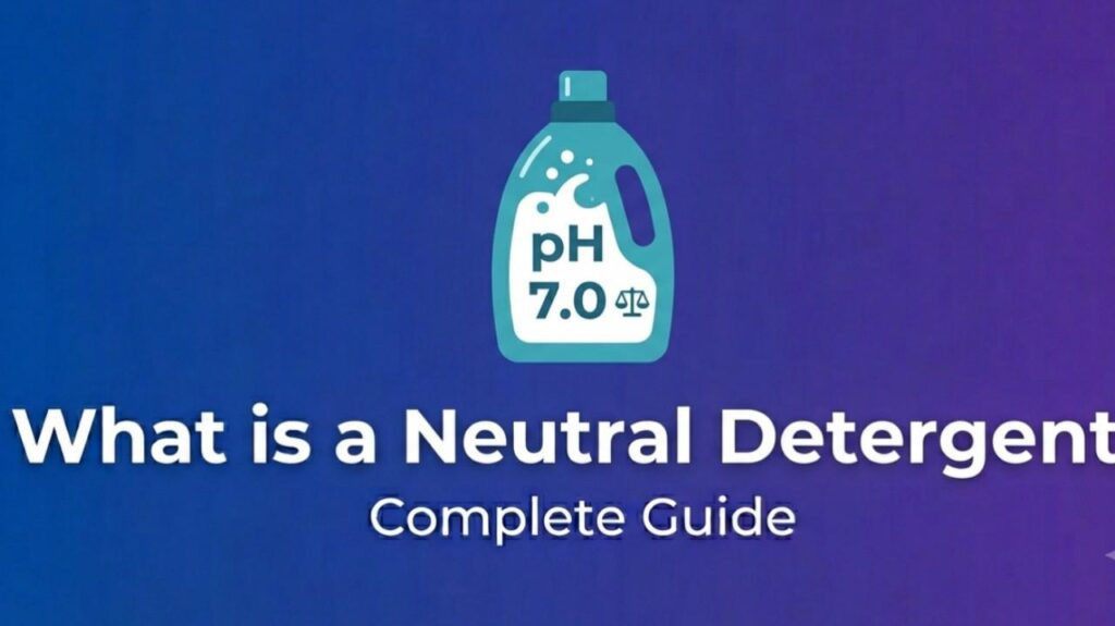 what is a neutral detergent