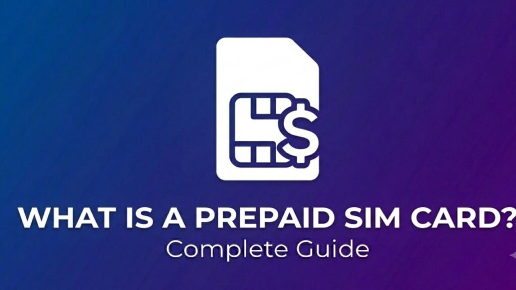 what is a prepaid sim card