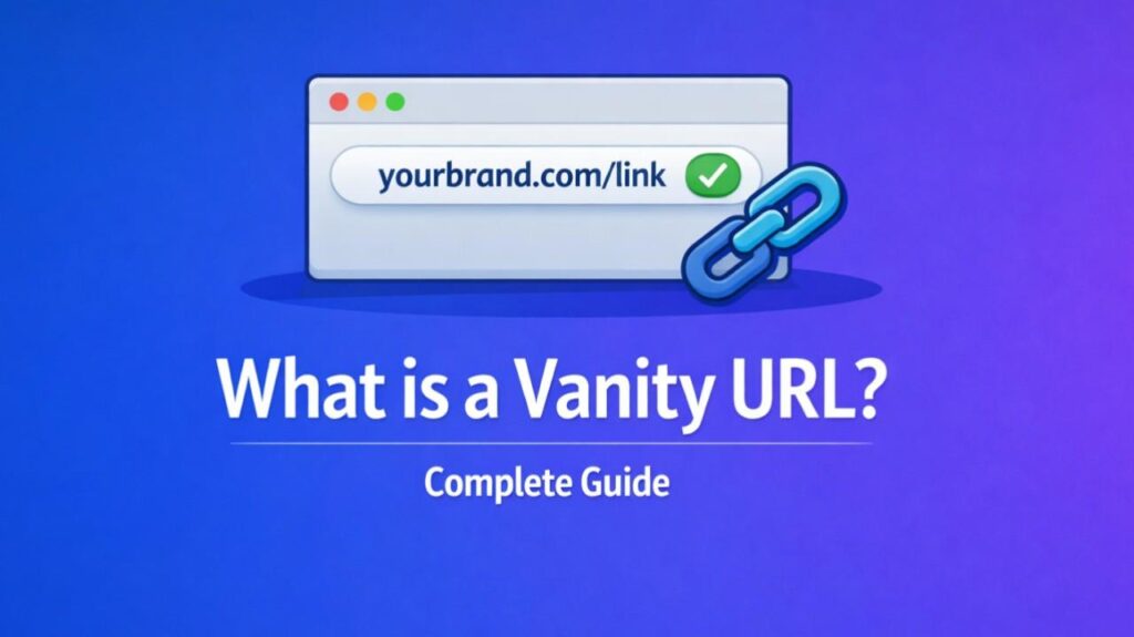 what is a vanity url