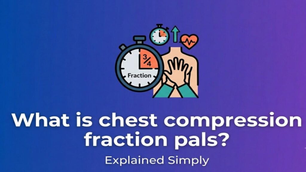 what is chest compression fraction pals