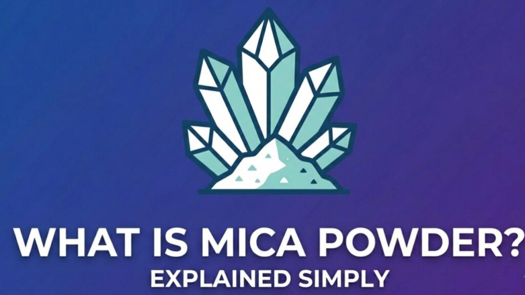 what is mica powder made of
