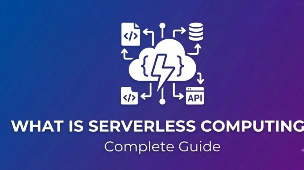 what is serverless computing