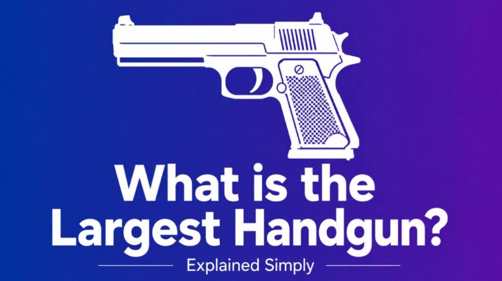 what is the largest handgun